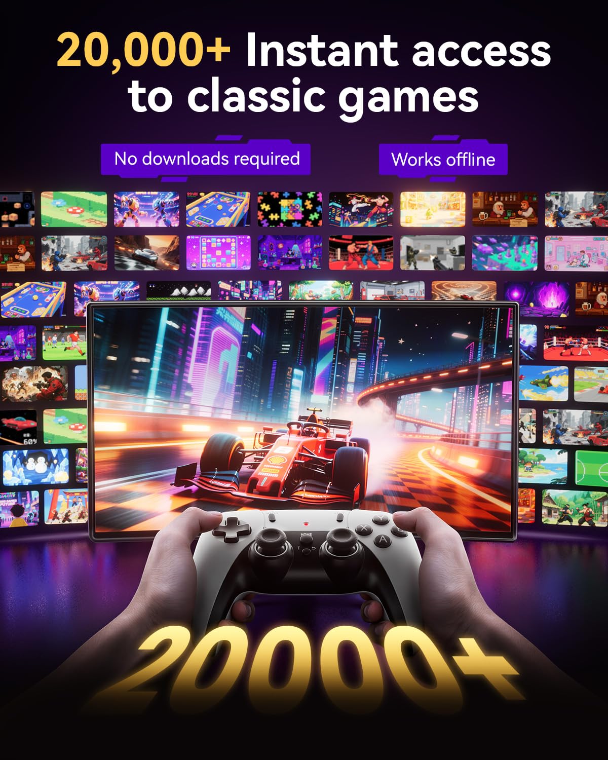 Turbo Console retro gaming console